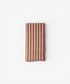 Striped Red Cotton Napkin