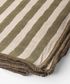 Striped Green Cotton Napkin