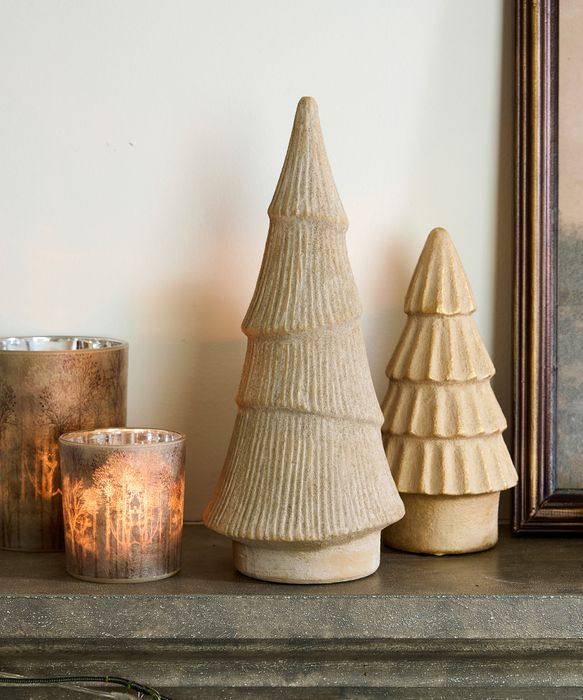 Form Stone Tree Ridged 49cmH