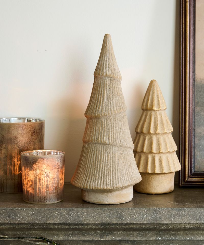Form Stone Tree Ridged 49cmH