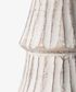 Form Stone Tree Fluted Matte 28cmH