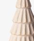 Form Stone Tree Fluted Gold 20cmH