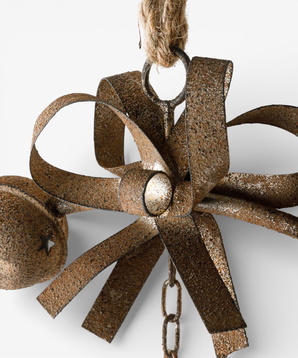 Bow & Bell Wreath Rust