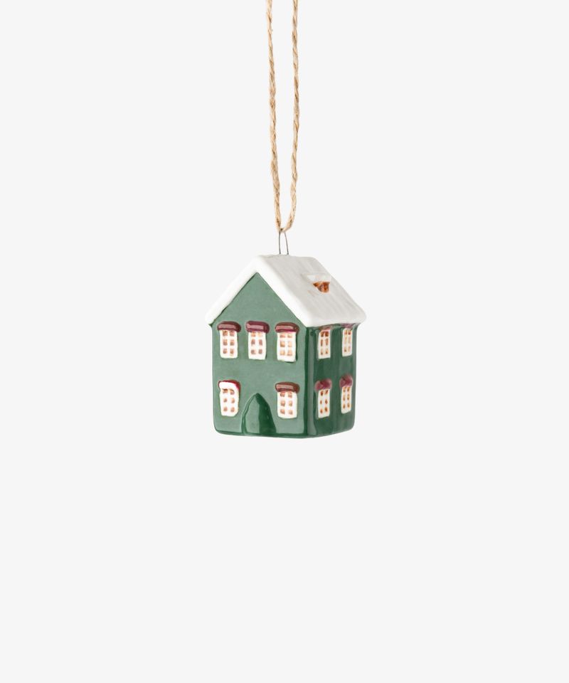Hanging Mini House Green
