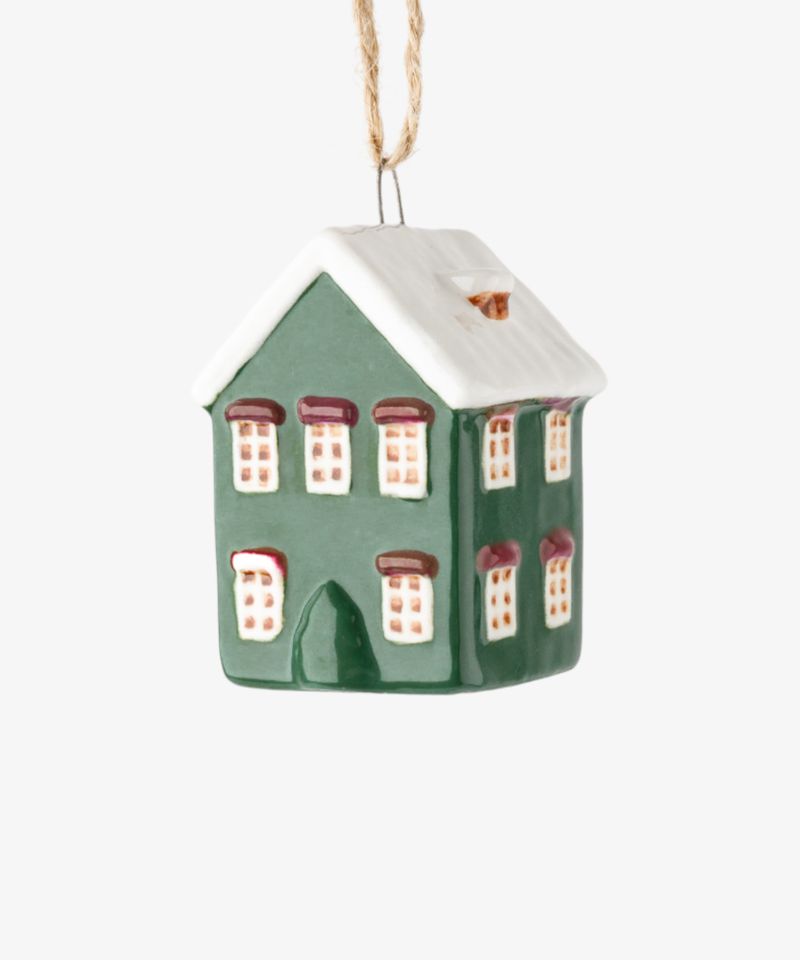 Hanging Mini House Green