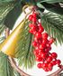 Festive Sprig Mini Wreath