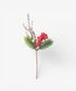 Festive Sprig Pick (4PC)