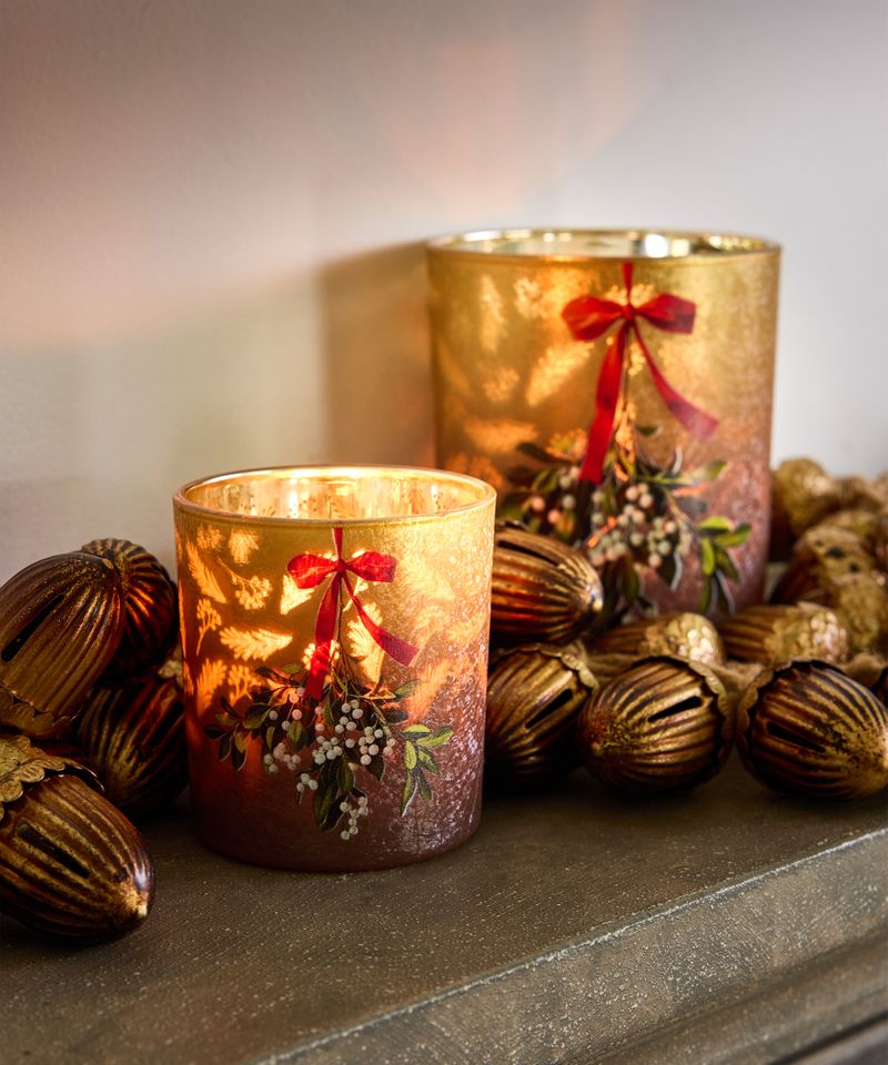 Aurelia Mistletoe Votive Large