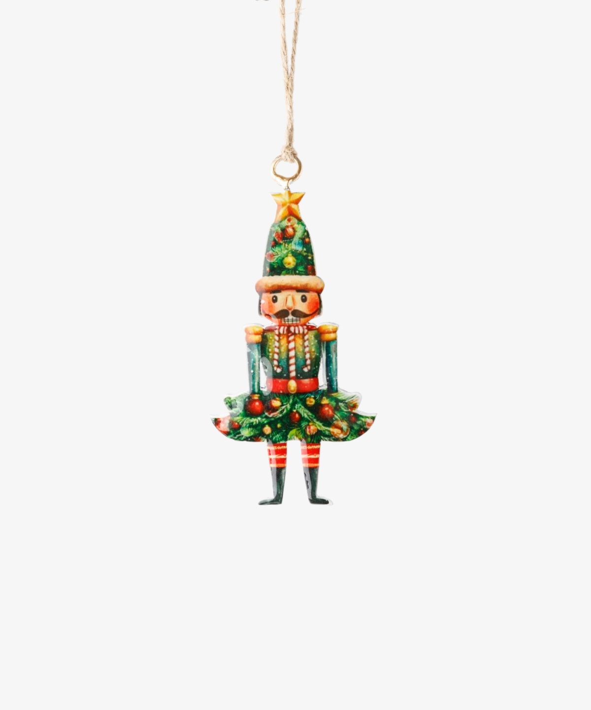 Tree Skirt Nutcracker Hanging