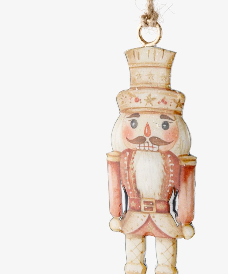 Peachy Nutcracker Hanging