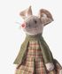 Green Tilly Mouse Sitting