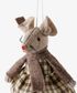 Brown Hilary Mouse Hanging