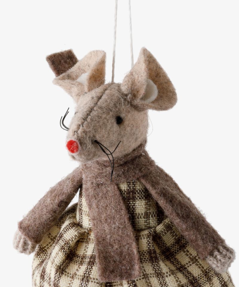 Brown Hilary Mouse Hanging