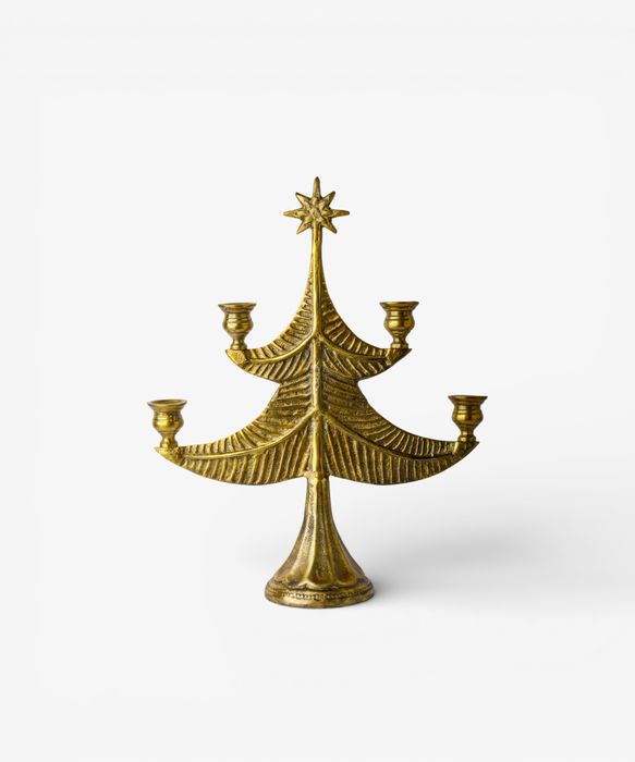 Noel Tree Candleholder 46cm