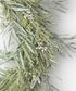 Mixed Silver Green Wreath 60cm