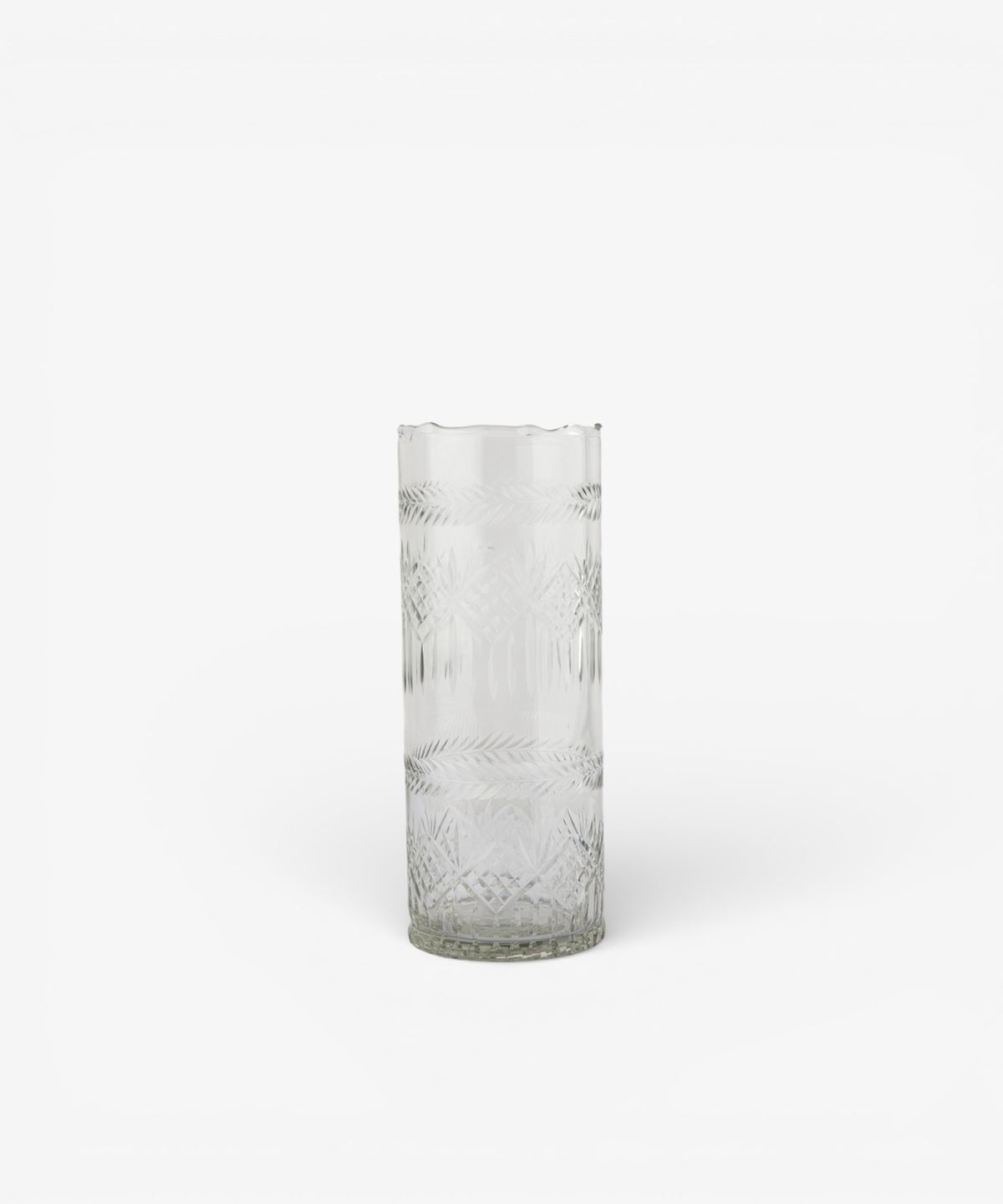 Stem Vase with Cutting Small