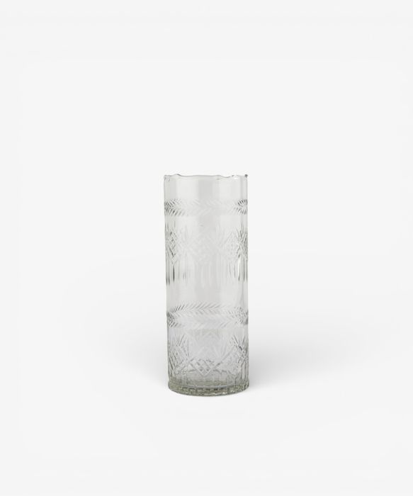 Stem Vase with Cutting Small