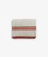 Red Selvedge Stripe Linen Tablecloth Small