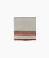Red Selvedge Stripe Linen Napkin