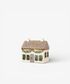 Christmas Tea Light Cottage with Swag