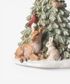 Festive Tree with Deer and Birds