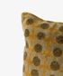 Dots Handblock Velvet Cushion Cover
