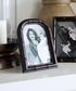 Bamboo Round Top Photo Frame 4x6