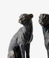 Cheetah Bronzed Finish Bookends (2PC)