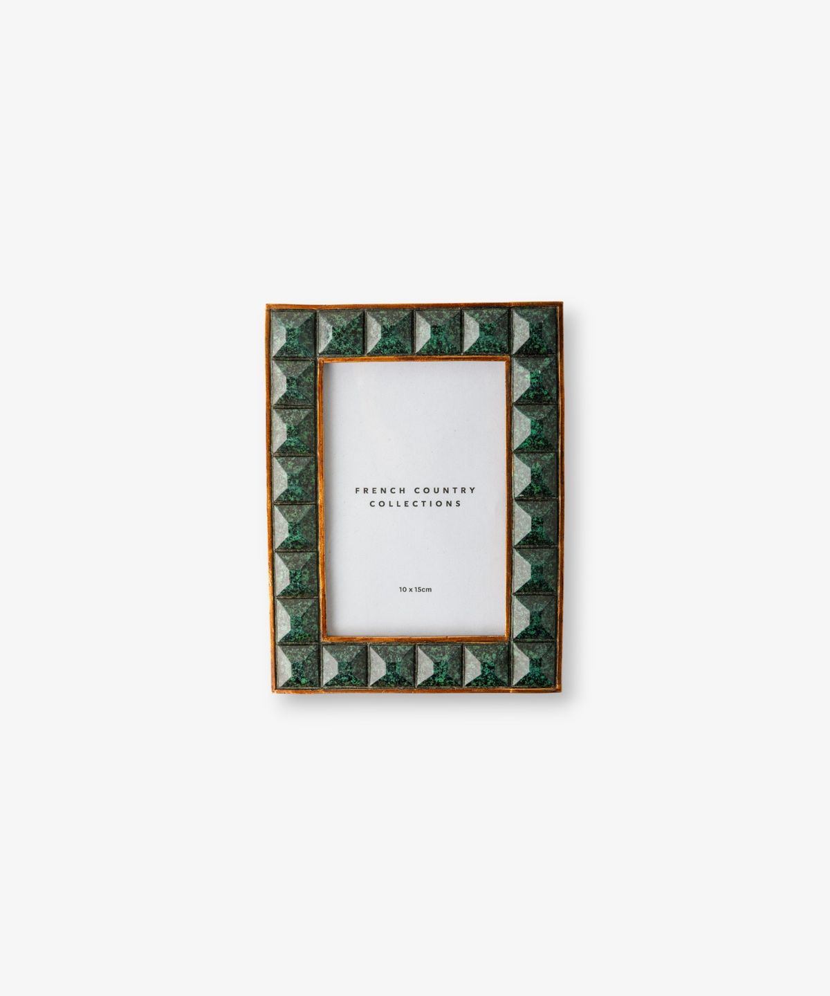 Jade Squares Photo Frame 4x6