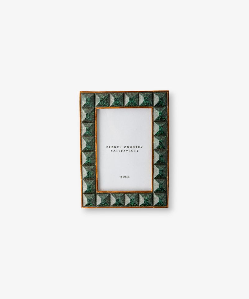 Jade Squares Photo Frame 4x6