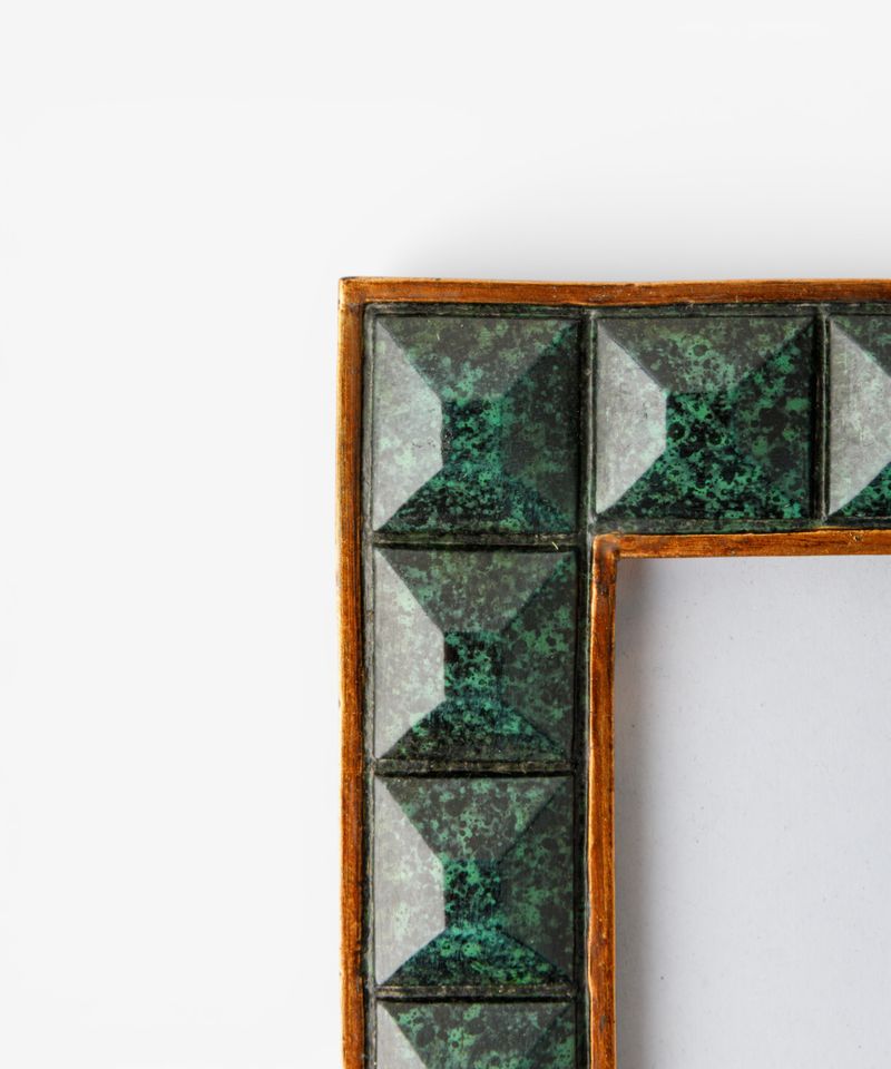 Jade Squares Photo Frame 4x6