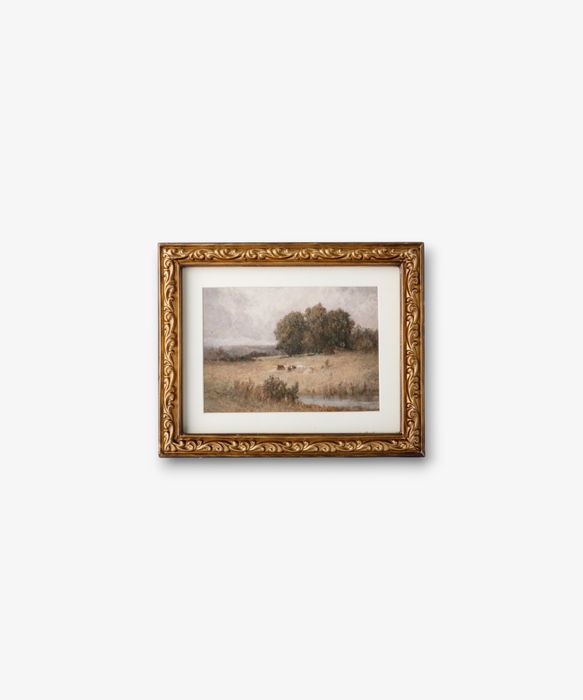 Vintage Rural Landscape Wall Art