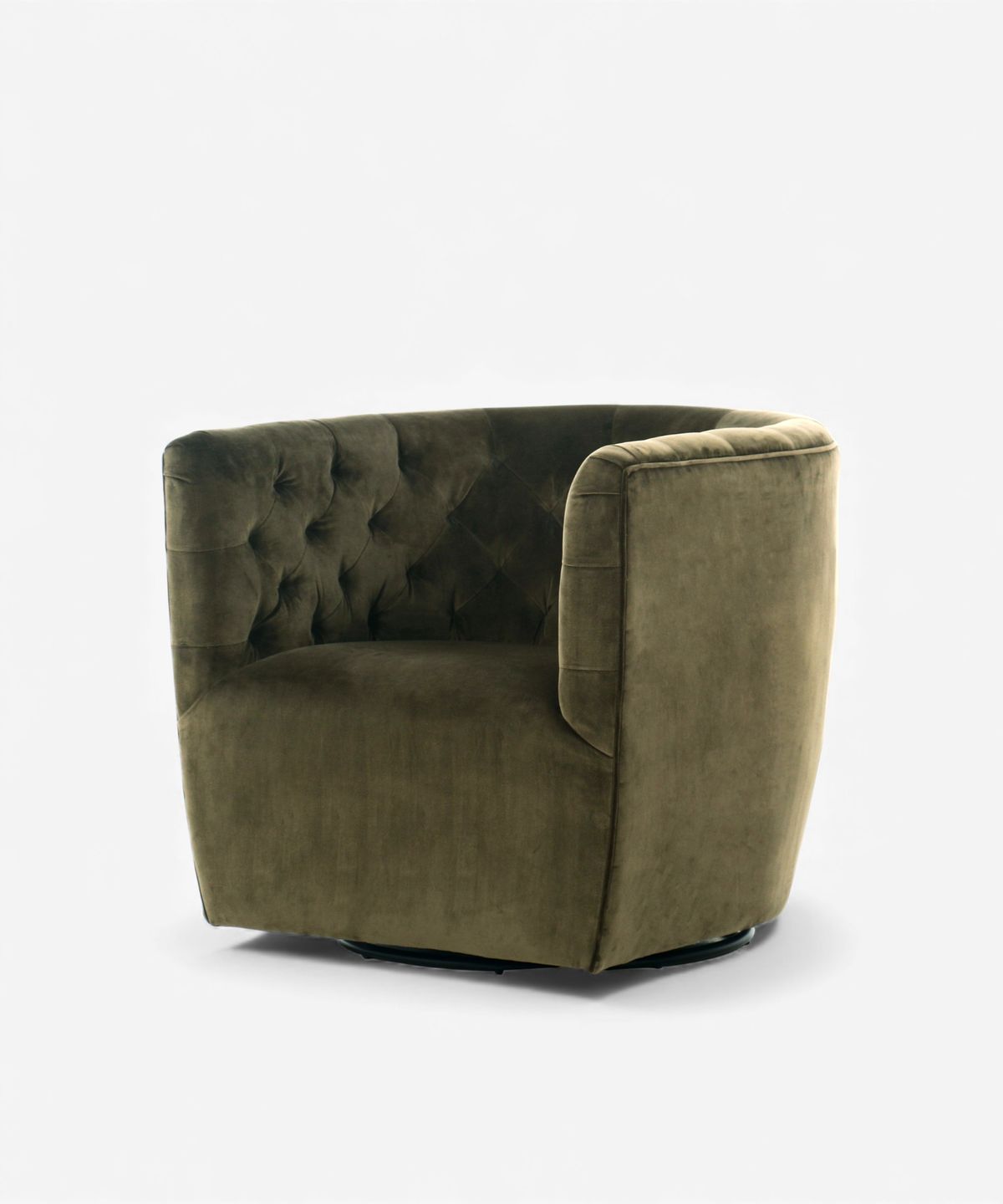 Ellis Swivel Chair Olive
