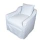 Dume Chair White Cotton
