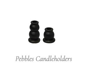 Pebbles Candleholders