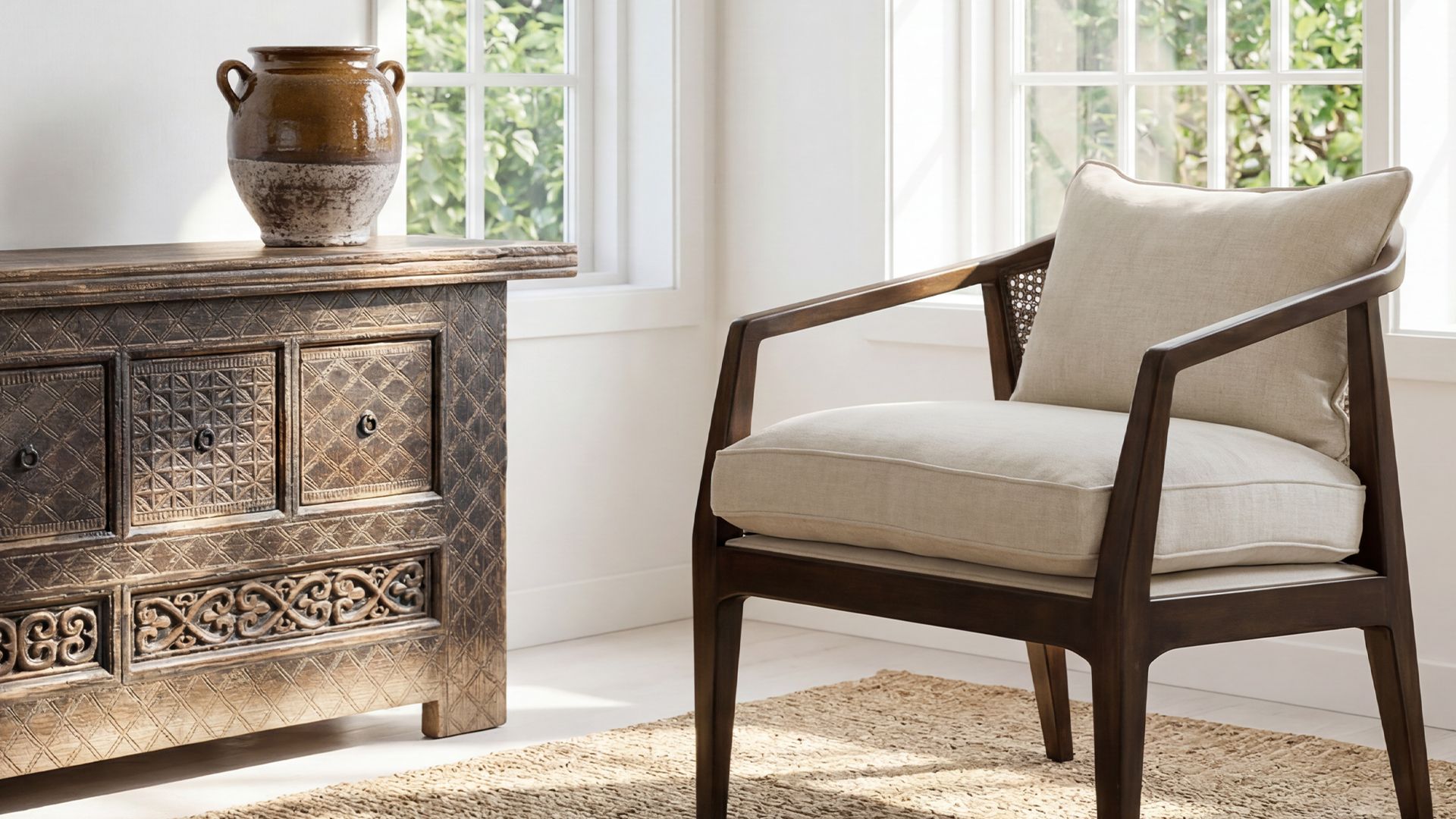 <h2>Designed To Invite</h2><button>Shop Occasional Chairs</button>