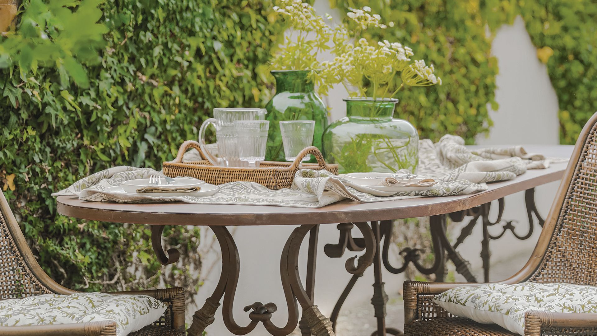 <h2> Dine With Us </h2><button>Shop Tablecloths </button>