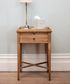 Saskia Bedside Table Oak Natural