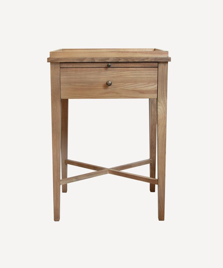 Saskia Bedside Table Oak Natural