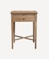 Saskia Bedside Table Oak Natural