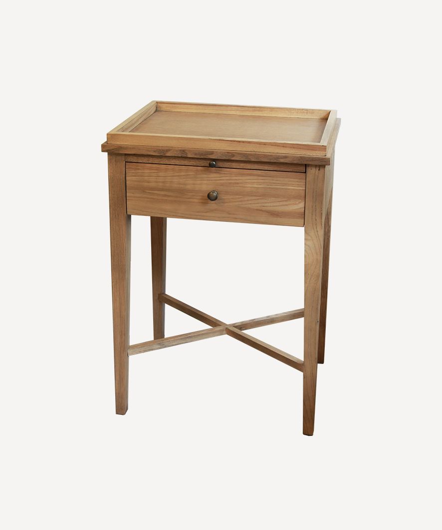 Saskia Bedside Table Oak Natural