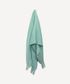 Throw Tassle Duck Egg Blue