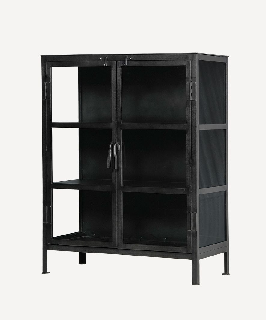 Monroe Short Glass Display Cabinet