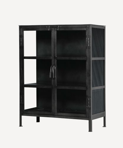 Monroe Short Glass Display Cabinet