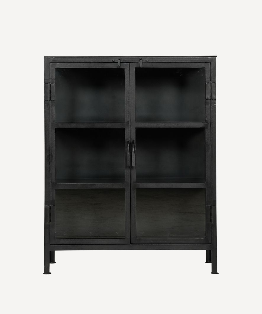 Monroe Short Glass Display Cabinet