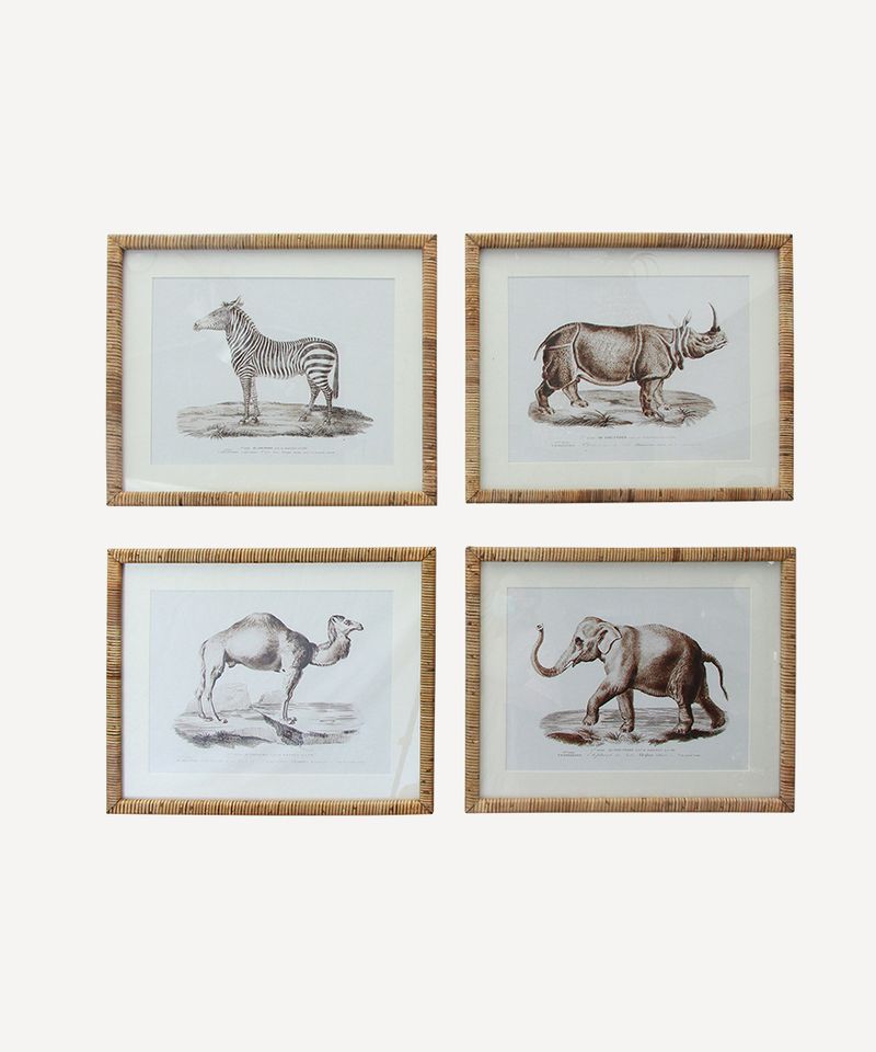 Animal Wall Art (SET4)