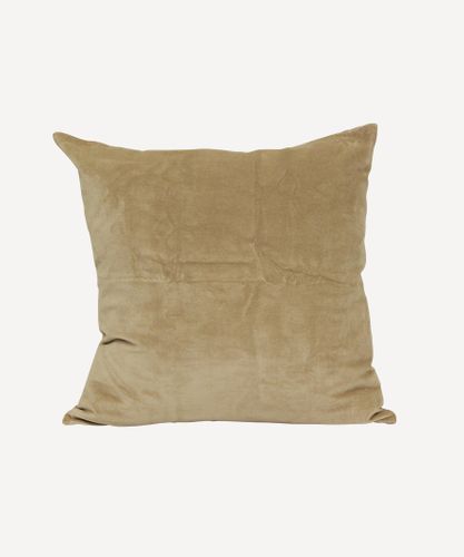 Biscuit Cushion Cover Velvet & Linen