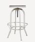 Workshop Stool White