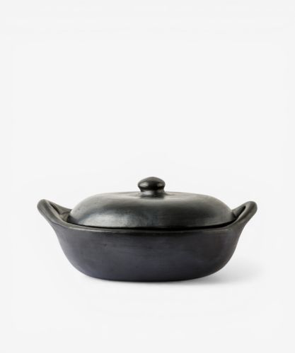 La Chamba Rectangle Casserole Dish w/ Lid (Size 2)