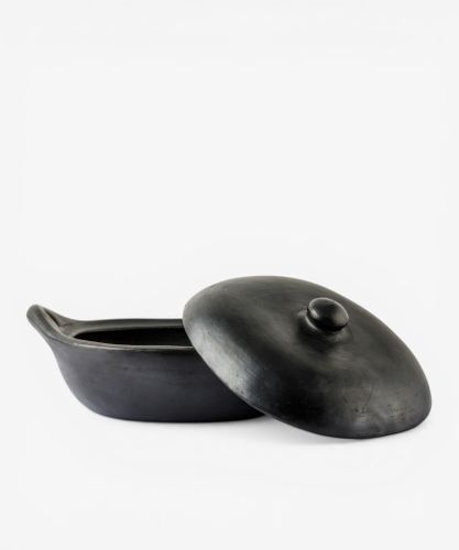 La Chamba Rectangle Casserole Dish w/ Lid (Size 2)